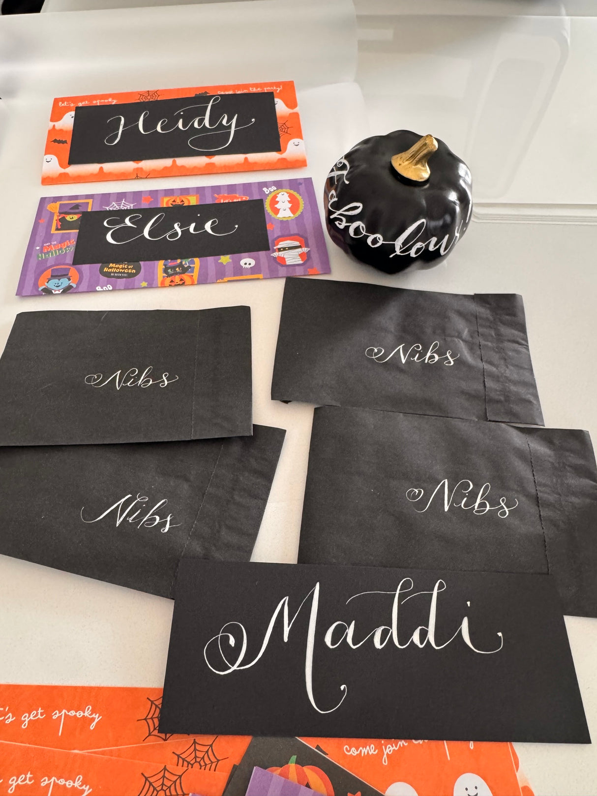 Modern Calligraphy + Custom Calligraphy Ink Workshop by Alma Flourish