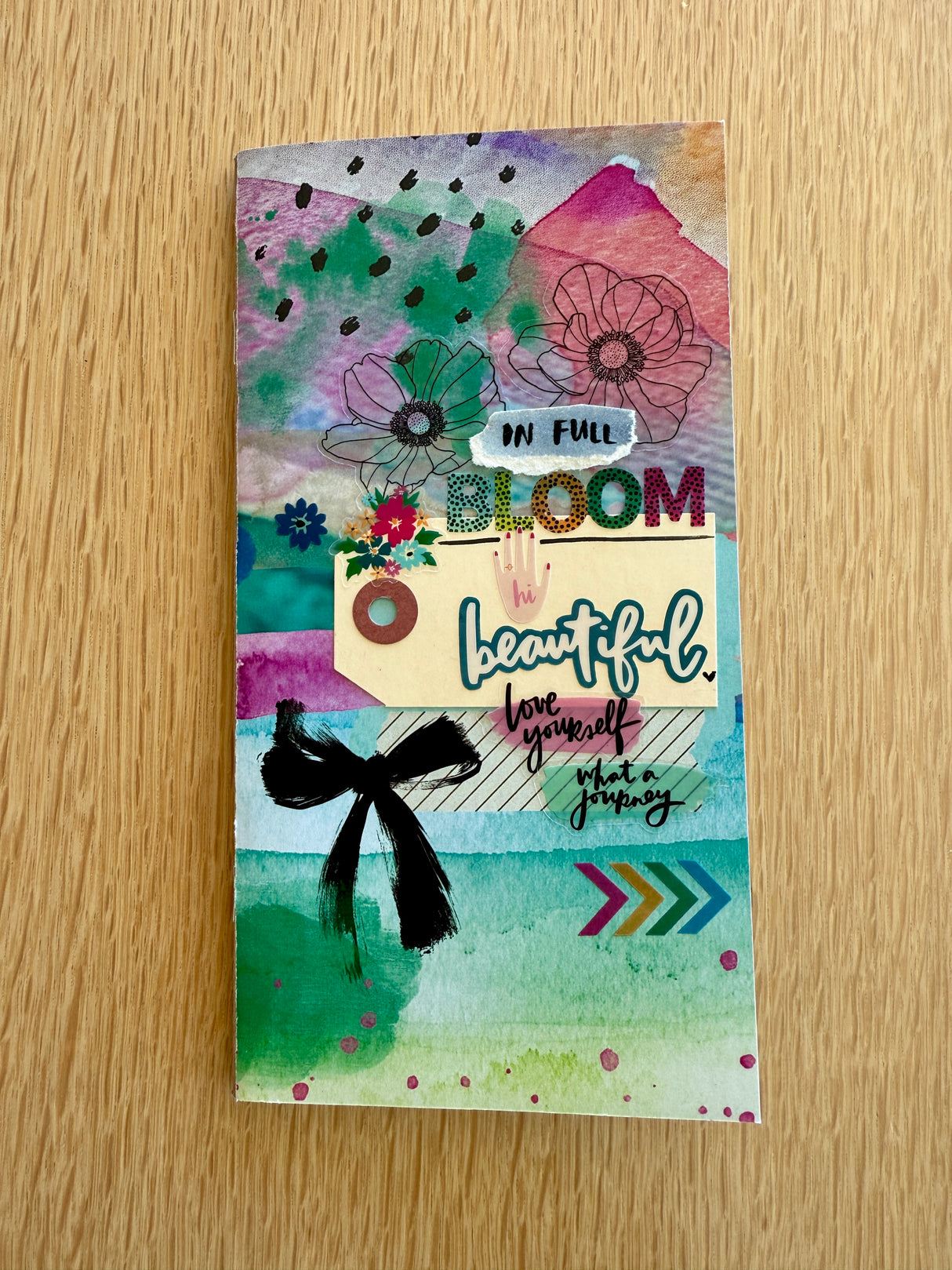 SOLD OUT! Collage + Mixed Media TRAVELER'S notebook Workshop In Full Bloom with Amy Tangerine