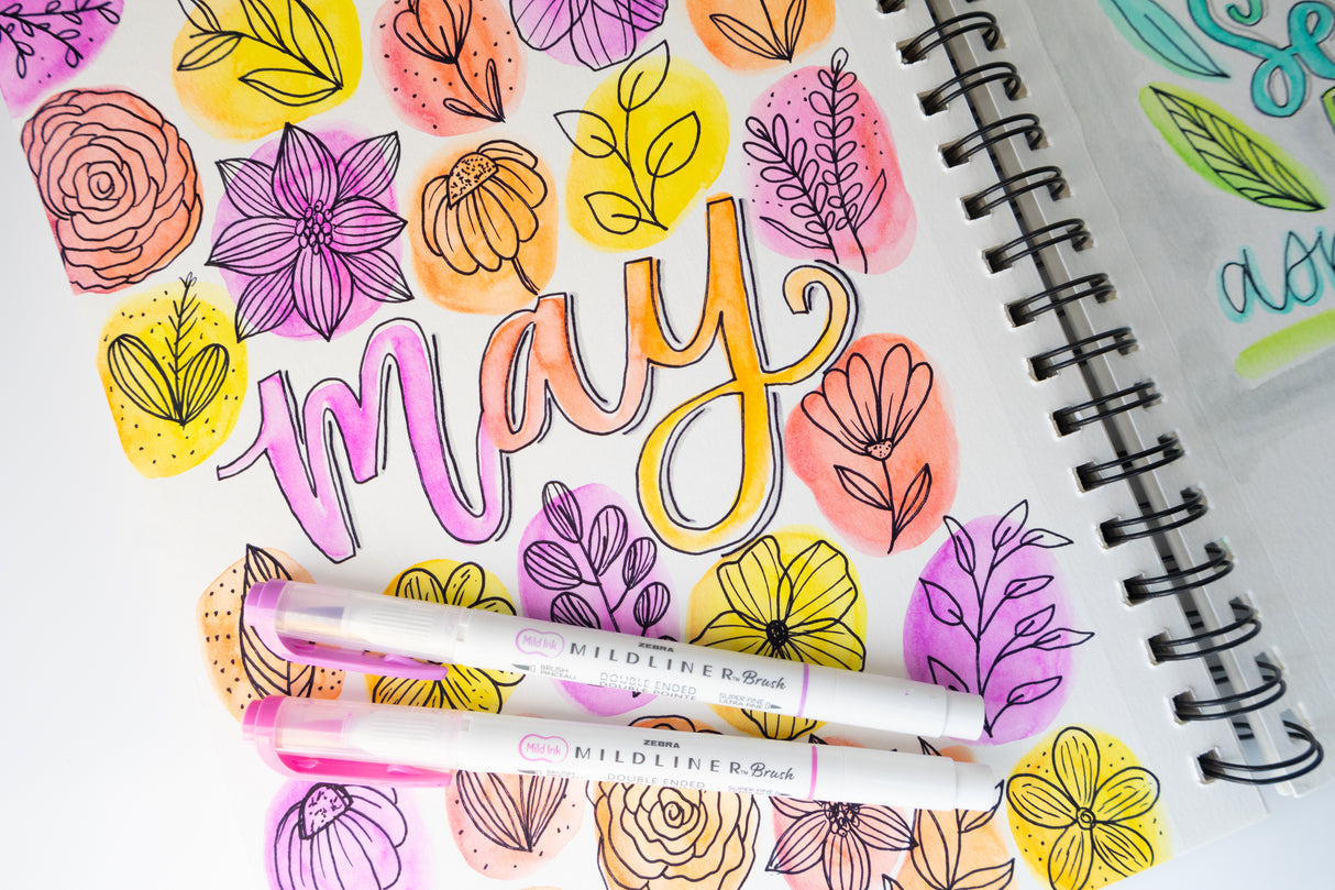 Blended Wonders: Simplified Watercolor Lettering for Journaling Magic with Emily Solis