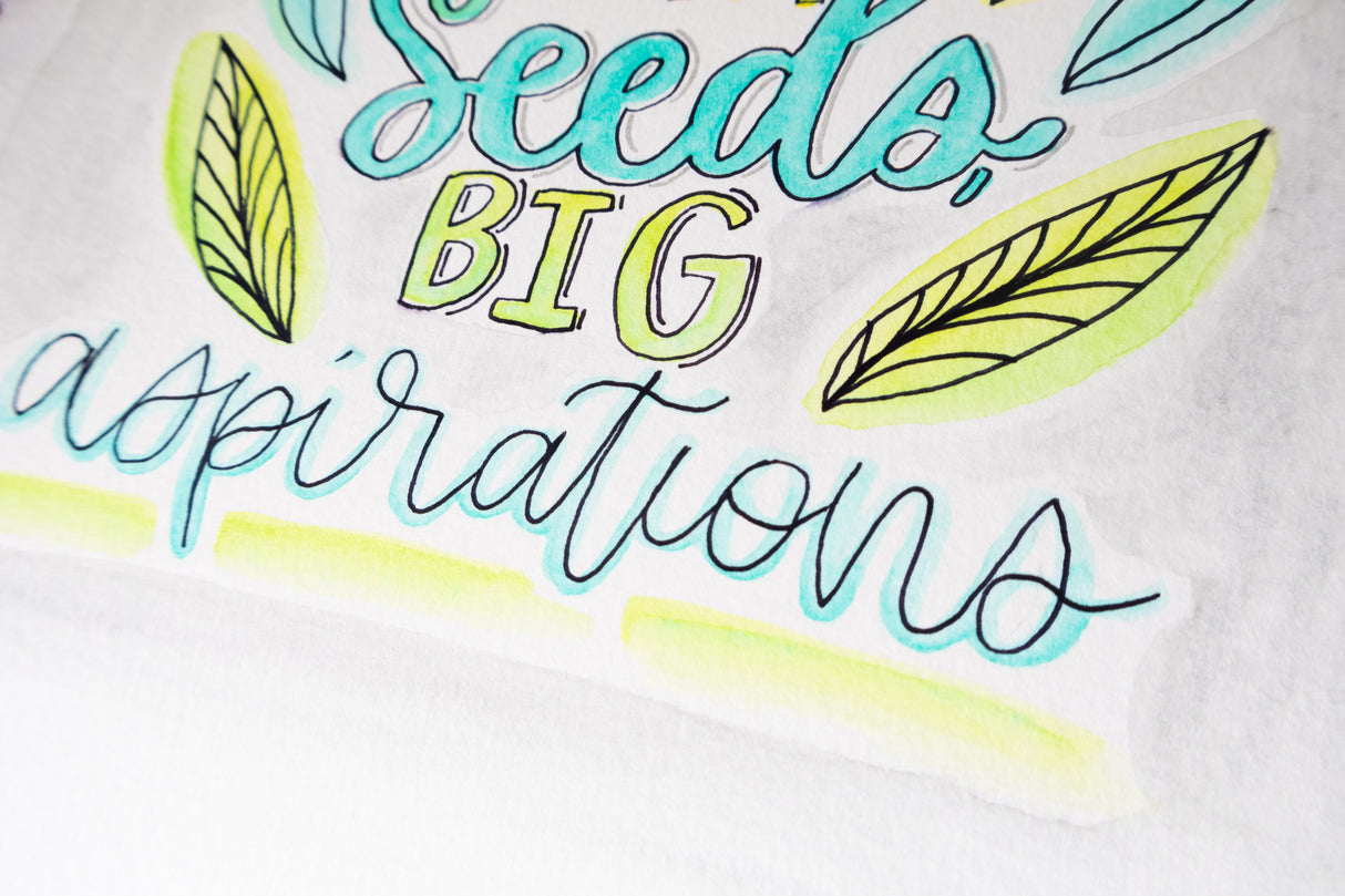 Blended Wonders: Simplified Watercolor Lettering for Journaling Magic with Emily Solis