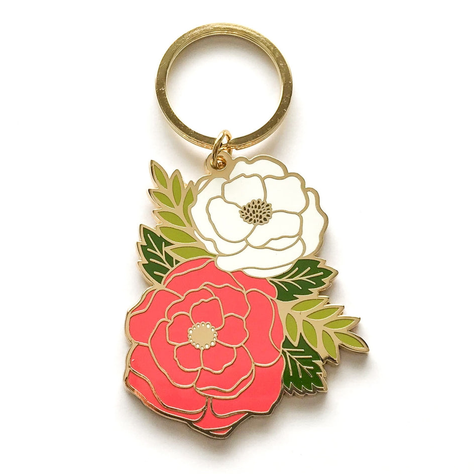 Irene Floral Keychain