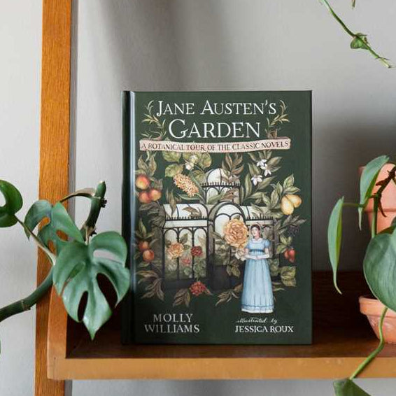 An elegantly illustrated celebration of Jane Austen’s life and literature as told through the flowers, plants, and landscapes that inspired her.
New York Times Bestselling Illustrator!
Through explorations of the botanical inspirations and symbolism in Austen’s work and personal life, as well as historical information about the gardens and landscapes of the Regency Era, Jane Austen’s Garden transports readers back in time to the lush English landscape of the early 1800s. 