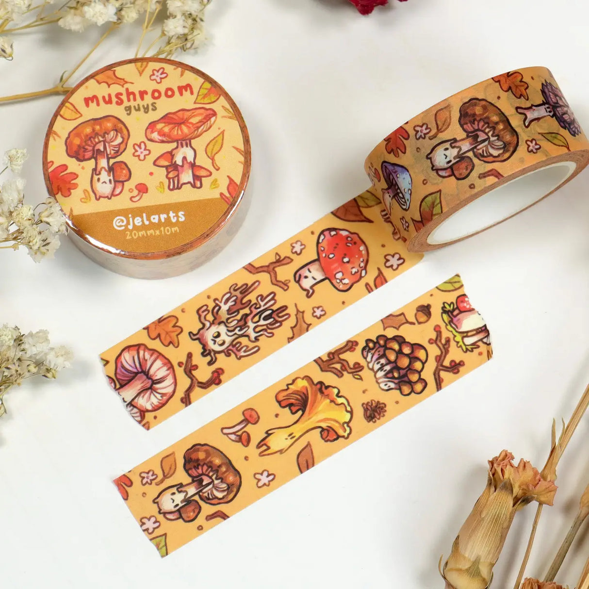 JelArts - Mushroom Guys Washi Tape