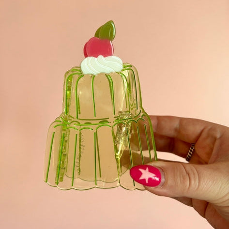 Jello Cake Hair Claw The Peach Fuzz