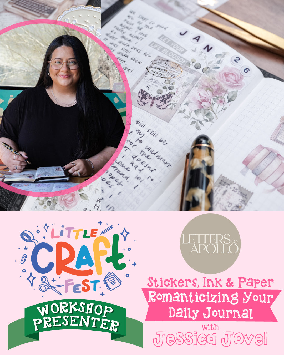 Stickers, Ink & Paper: Romanticizing Your Daily Journal with Jessica Jovel
