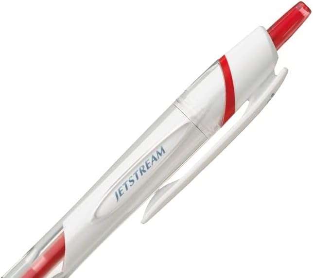 Jetstream Uni Ballpoint Pen Standard - Red, 0.5mm
Addictive smooth writing sensation. Equipped with ultra-low friction Jetstream ink. Compared to traditional oil-based ballpoint pens, the friction coefficient has been reduced by up to 50%. By combining pigments and new color materials, we achieve sharp and intense lines. Additionally, it boasts outstanding quick-drying properties.
Size (approx.) Body: Width 11.3 × Depth 14.8 × Height 139.6mm
Ball: Diameter 0.5mm
Weight (approx.): 9.3g
Ink: Oil-based