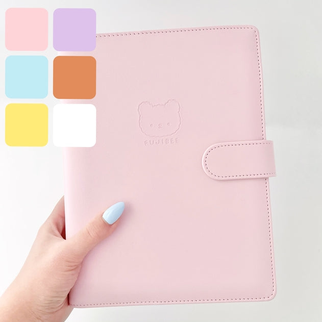 Journal Cover Pastels Binder 6 Ring A5