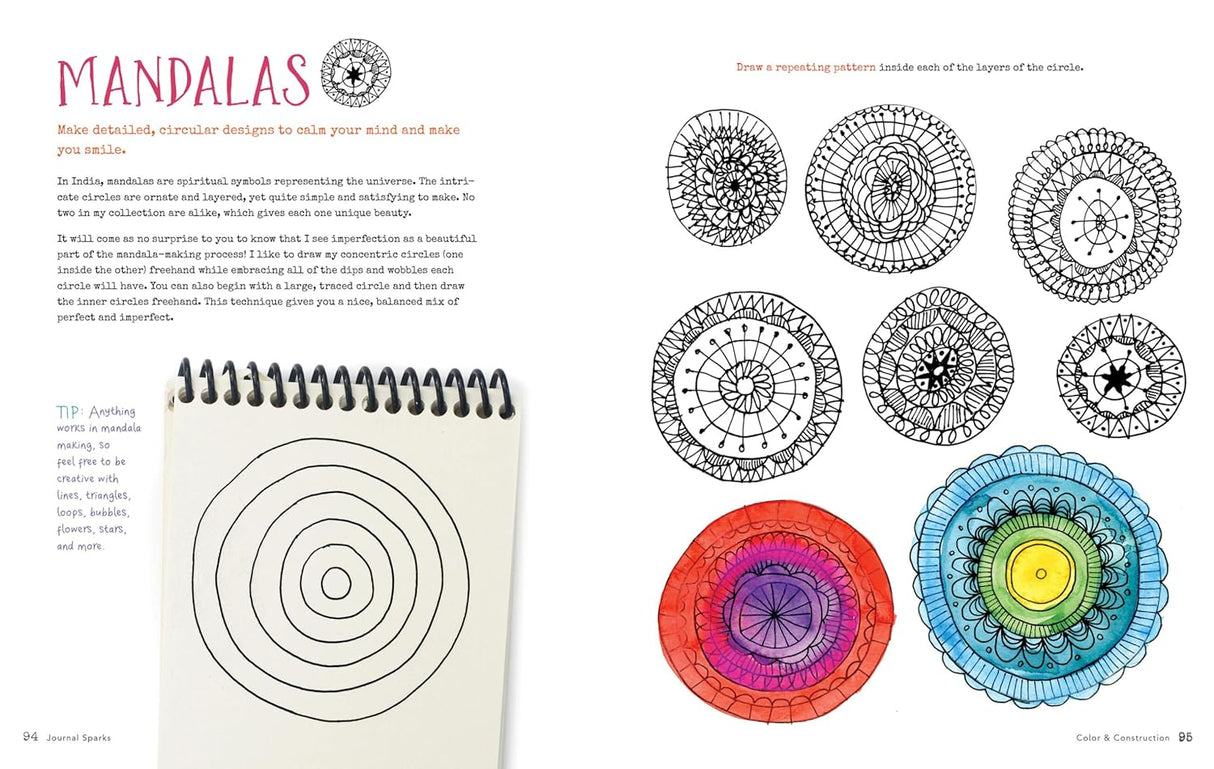 Sixty inventive writing prompts, guided exercises, and crafty activities designed to jumpstart creative journaling, storytelling, and self-expression are accompanied by inspiring examples from journals of people of all ages and instructions for making a one-of-a-kind blank book of your own.
Do you want to keep a journal but don’t know where to start? Get inspired with 60 interactive writing prompts and craft how-tos to expand your imagination and stimulate your creativity. Using words, drawing, collage, an