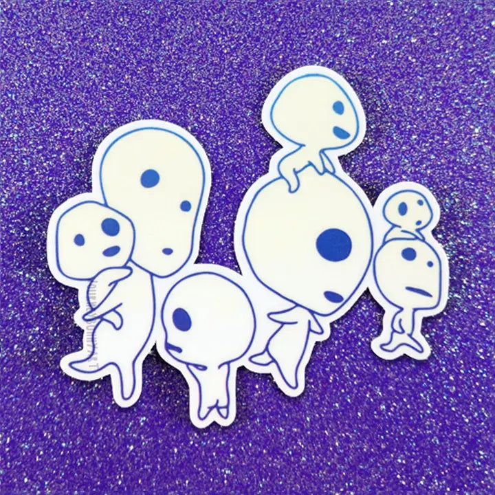 Part of my sticker collection featuring creature characters from pop culture! Collect your favorites!
This sticker is all vinyl, durable, waterproof, and UV resistant. Feel free to put it on your laptop, water bottle, etc.
Sticker size (estimated): 3 x 2.7 inches