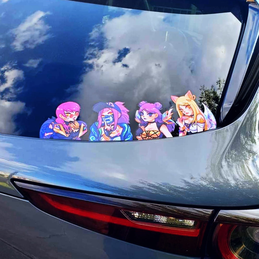 This is one of 5 stickers of your favorite magical girl band! Collect your favorites!
This sticker is all vinyl, durable, waterproof, and UV resistant. Feel free to put it on your laptop, water bottle, etc.
Sticker size (estimated): 3 x 3 inches