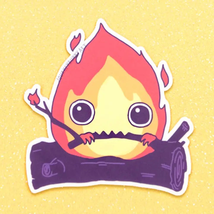 Part of my sticker collection featuring creature characters from pop culture! Collect your favorites!
This sticker is all vinyl, durable, waterproof, and UV resistant. Feel free to put it on your laptop, water bottle, etc.
Sticker size (estimated): 3 x 3 inches