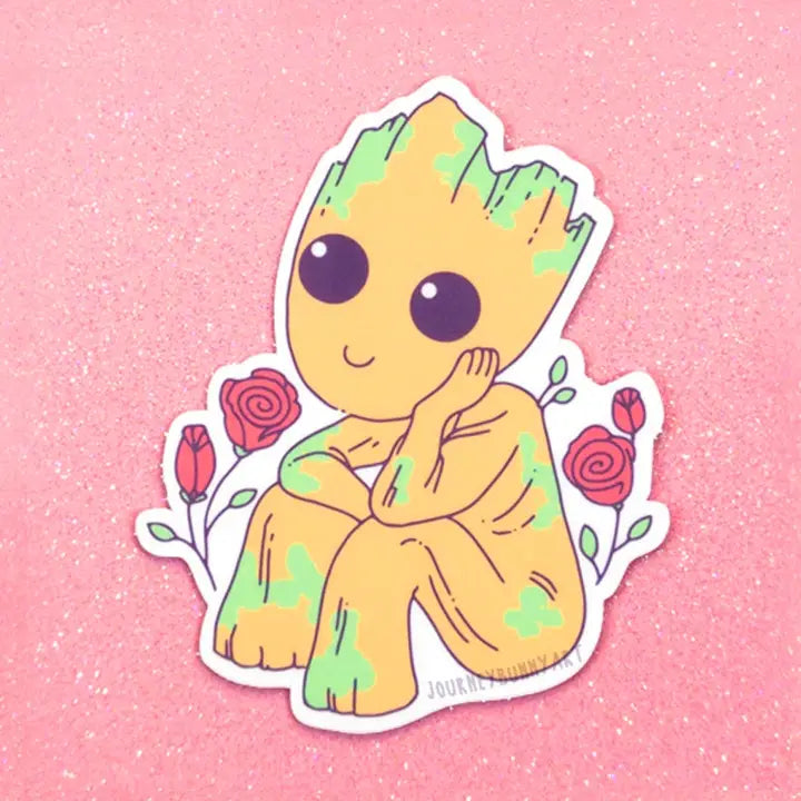Part of my sticker collection featuring creature characters from pop culture! Collect your favorites!
This sticker is all vinyl, durable, waterproof, and UV resistant. Feel free to put it on your laptop, water bottle, etc.
Sticker size (estimated): 2.5 x 3 inches