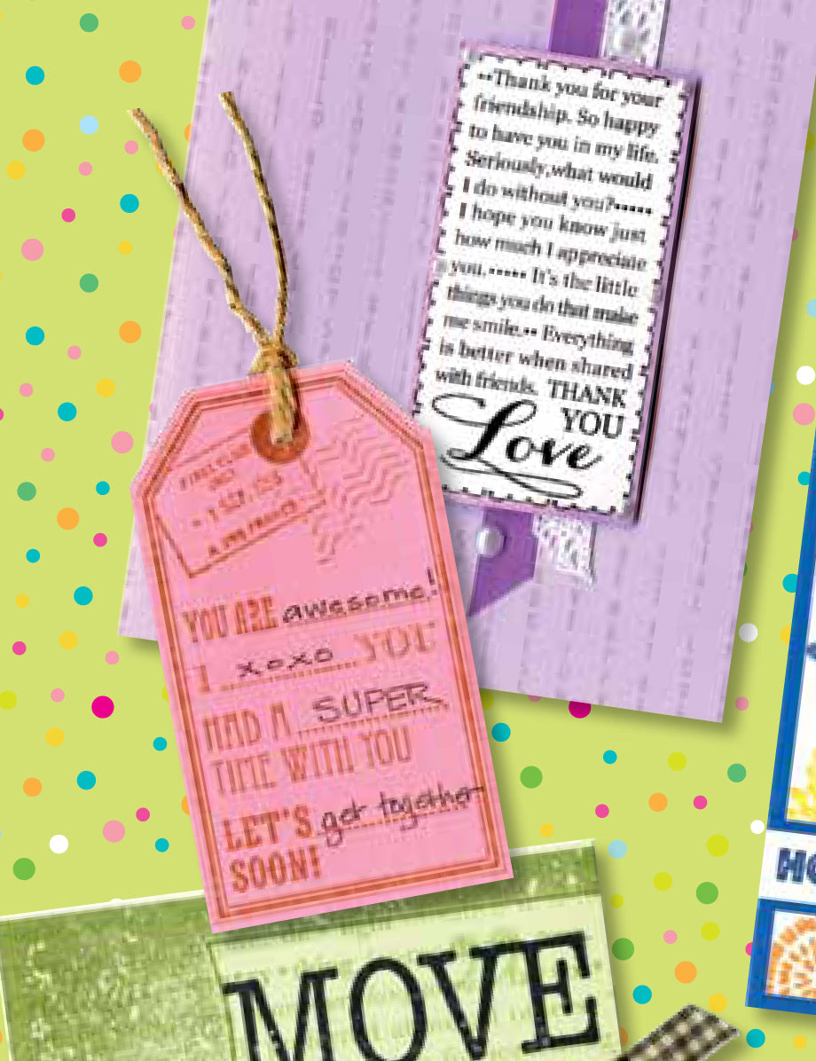 Sello de etiqueta "Eres tú"