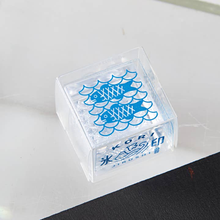 King Jim KORI JIRUSHI Crystal Clarity Stamp S size - Fish