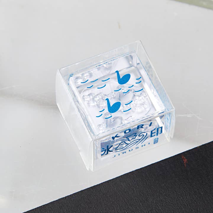 KORI JIRUSHI Crystal Clarity Stamp- Swans