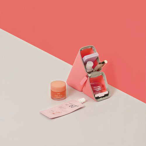 Kakusta Portalápices Portátil Rosa Coral