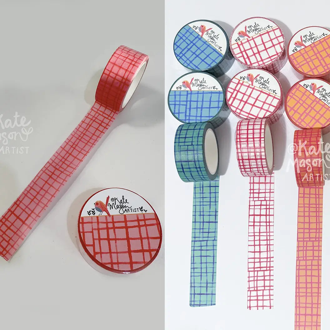 Kate Mason Artist - Graph Triggered Washi Tape