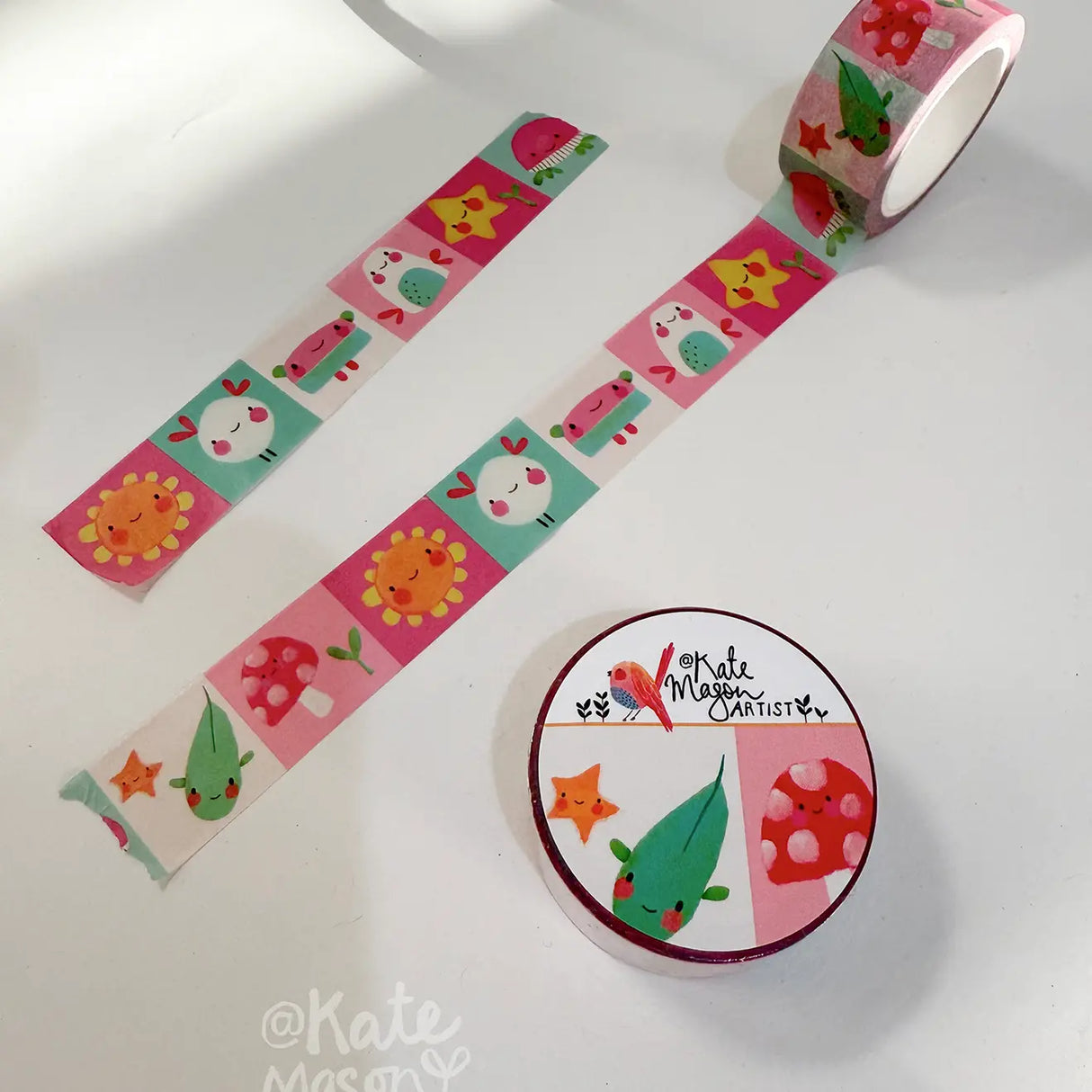 Kate Mason Forest Babies Blocks Washi Tape