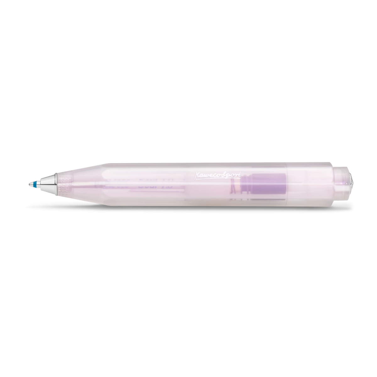 Kaweco LUNAR SPORT Ballpoint Pen - Light Purple
Mysterious as the moon
The Lunar cycle has come to completion. Two more stunning hues are added to the Kaweco Lunar series: Our darker Shadow Purple is reminiscent of delicate orchid blossoms, while Light Purple, with its pale, mauve shimmer, evokes the soft light of the moon.
They are both imbued with a fascinating colour-changing iridescent effect, making the multicoloured hues dance around the Lunar Sport depending on where the light meets it.