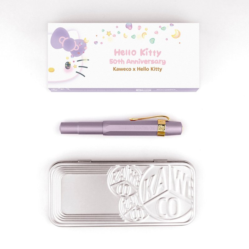 Kaweco x Hello Kitty AL Sport Fountain Pen - 50th Anniversary Lilac- Limited Edition