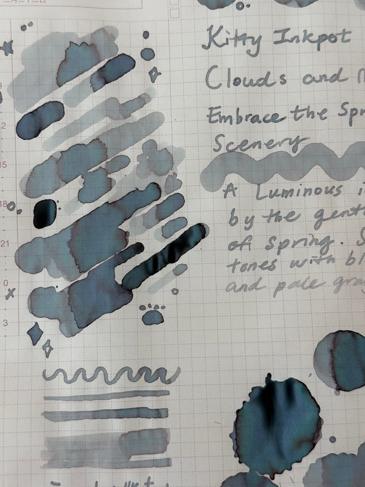 Kitty Inkpot – Clouds and Mountains Embrace the Spring Scenery Ink 云岫揽春光 (2026 Spring Limited Edition)