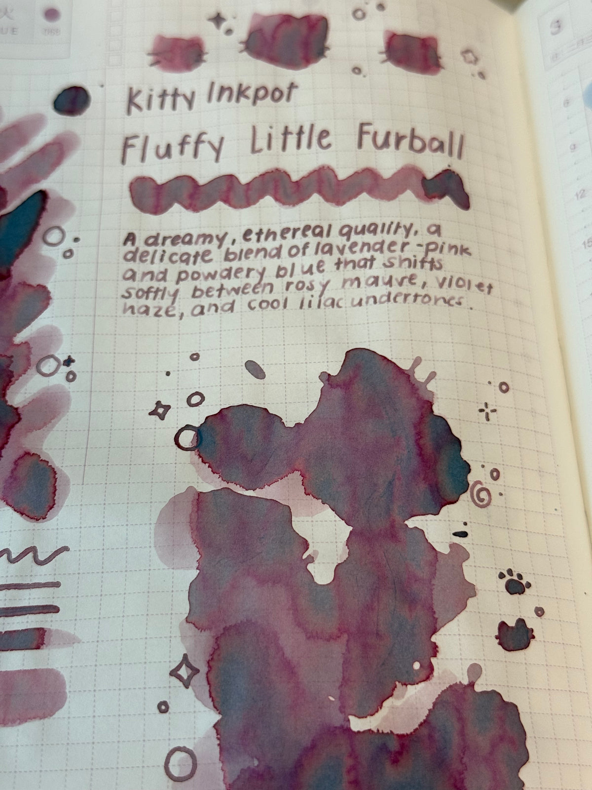 Kitty Inkpot Fluffy Little Furball Ink 绒绒毛球