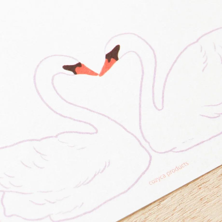 Konatsu Tani Letter Set Swan