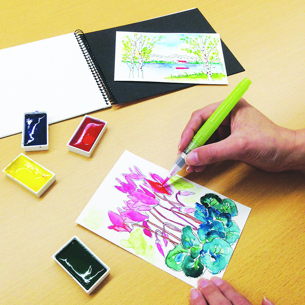 Juego de 6 colores de estrellas Kuretake Gansai Tambi