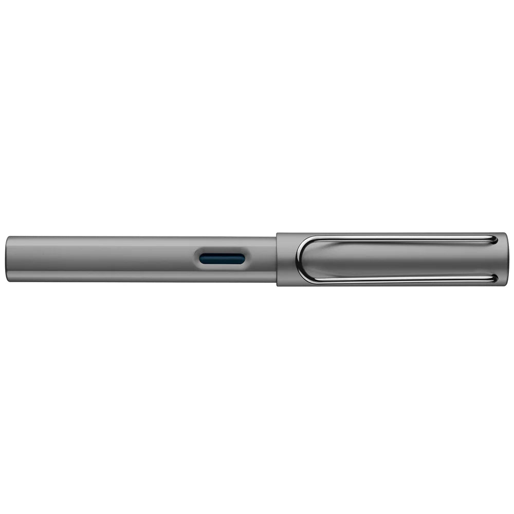 Light, lighter, LAMY AL-star: the writing classic made of resistant aluminium masters all challenges of everyday life in style. The transparent grip lies comfortably in the hand and, with an unobstructed view of the ink duct, turns the functional into a visual highlight. The series is ever inspiring with new special editions in current trendy colours and is thus an inspiring must-have in any pencil case.
Lightweight fountain pen with polished steel nib and ergonomic grip made of high-quality transparent pl