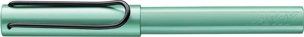 Light, lighter, LAMY AL-star: the writing classic made of resistant aluminium masters all challenges of everyday life in style. The transparent grip lies comfortably in the hand and, with an unobstructed view of the ink duct, turns the functional into a visual highlight. The series is ever inspiring with new special editions in current trendy colours and is thus an inspiring must-have in any pencil case.
Lightweight rollerball pen with ergonomic grip made of high-quality transparent plastic.
Distinctive m