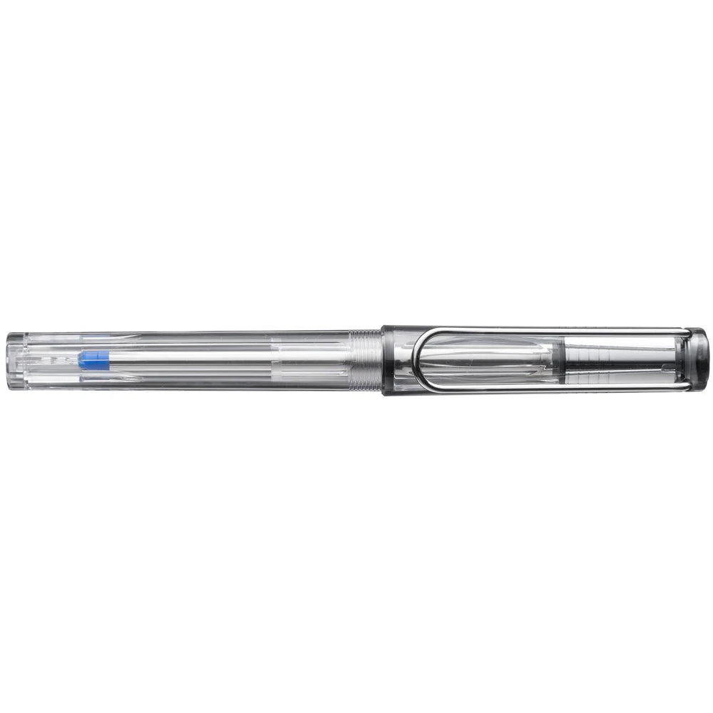 Fountain pen, icon, global success: the LAMY safari has been a beloved classic since its introduction in the 1980s and enjoys a cult status untypical for a writing instrument. Countless colours and ever-changing special editions make hearts beat faster - whether for the pencil case or the carefully curated fountain pen collection.
The LAMY safari is more than the sum of its details: it is aesthetic, robust and individual. The distinctive, self-sprung clip keeps the writing instrument securely fastened in p