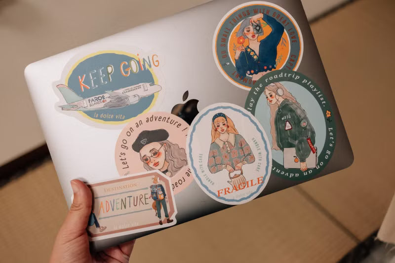 La Dolce Vita - Adventure Waterproof Vinyl Sticker