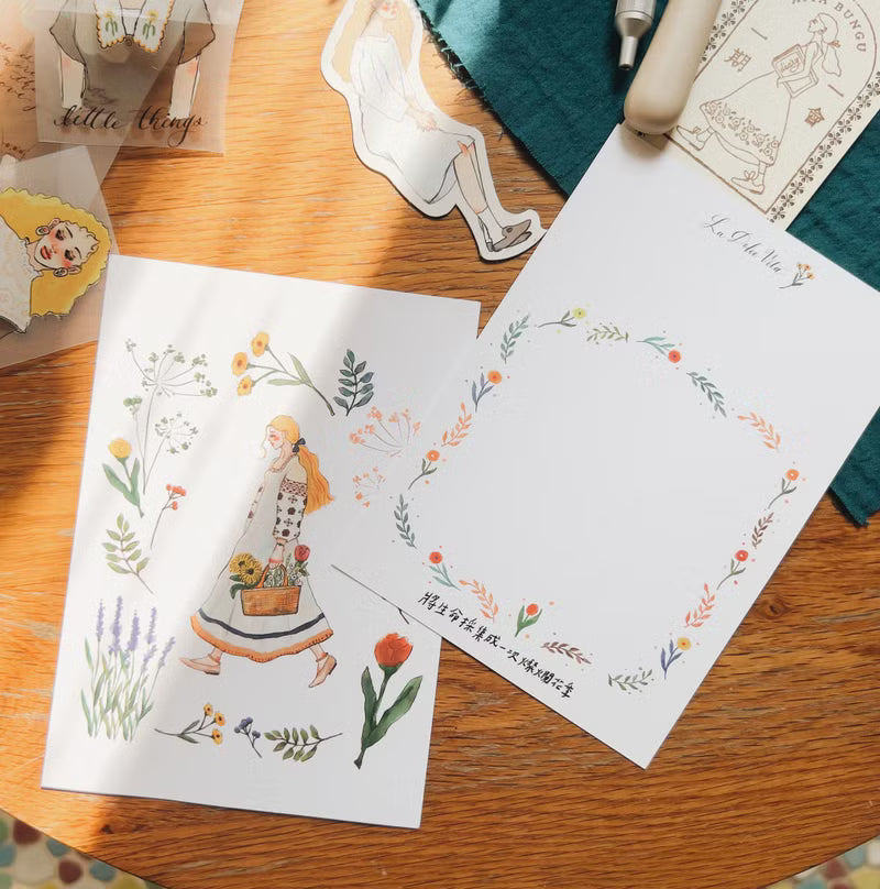 La Dolce Vita - Garden Collection Postcard
Beauty is the collection
of the soul to enrich our lives
, I will give you
the most beautiful, all
Incudes 1 postcard
Size: 105x148 mm
Material: Ivory 250g
Made in Taiwan