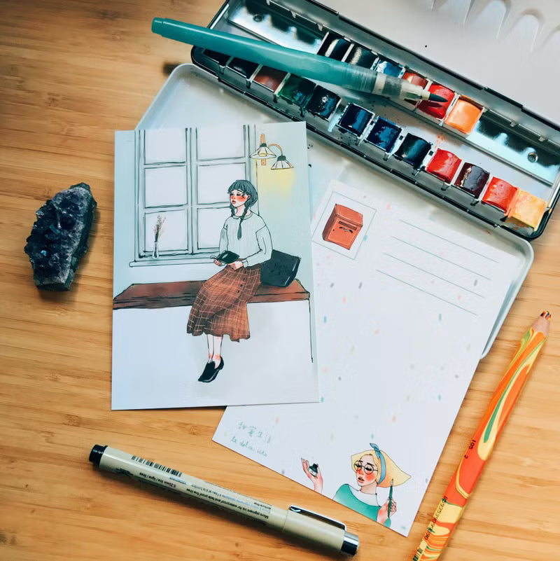 La Dolce Vita - Life Is Poetry Postcard
Life is poetry/
read a poem and live a life.
Often, we don't understand poetry
that well. Just like we
often forget how to live.
However, when you meet a poem
with a little bit of understanding
and a little bit of heart
, you can be healed. Just like we
always understand the world in great sorrow and
life in subtle loneliness.
Incudes 1 postcard
Size: 105x148 mm
Material: Ivory 250g
Made in Taiwan