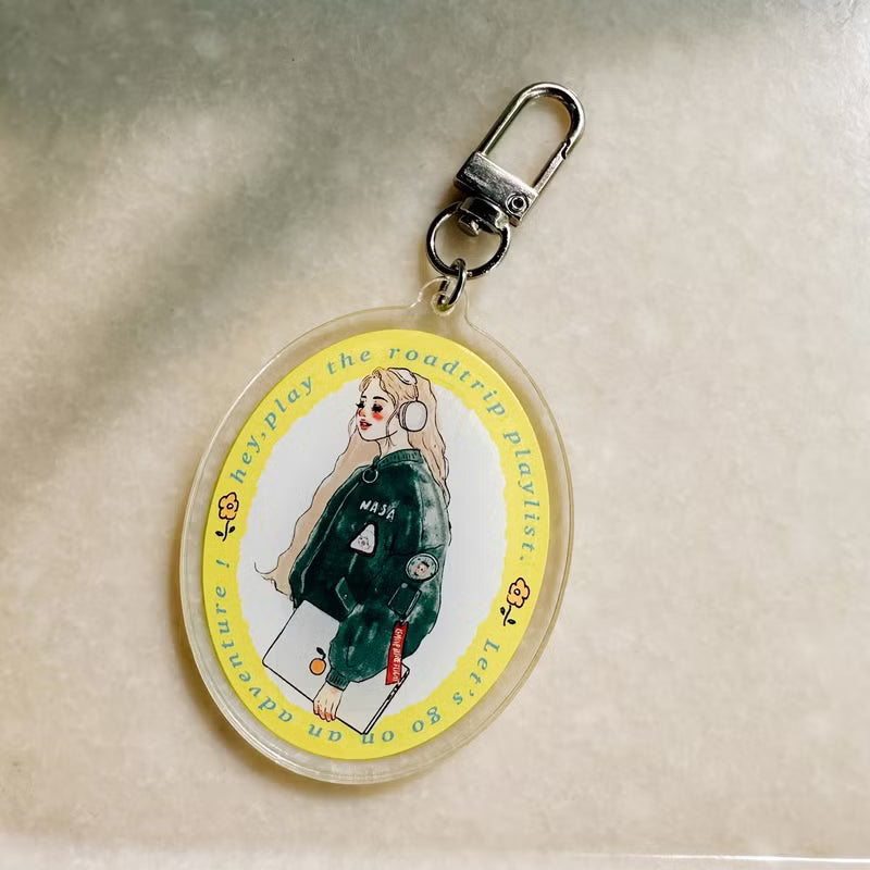 La Dolce Vita - Music Girl Keychain
