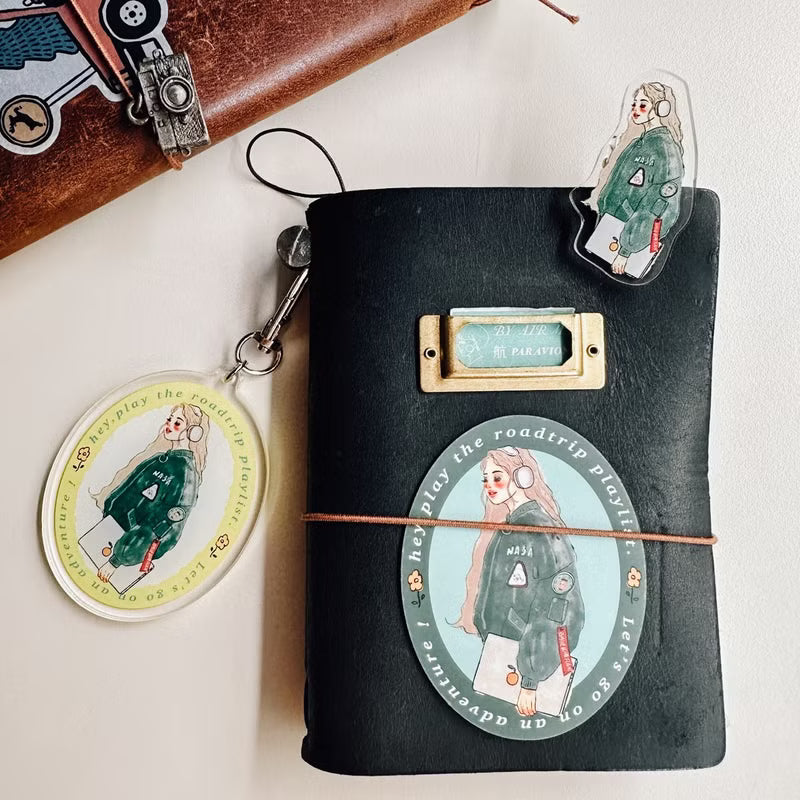 La Dolce Vita - Music Girl Keychain