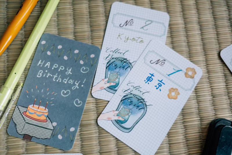 La Dolce Vita - Number and Symbol Stamp Set