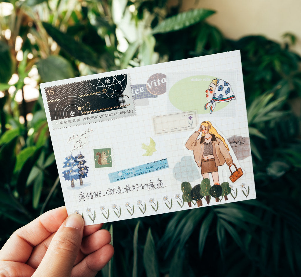 La Dolce Vita - The Warm Message Memo Sticky Notes Roll