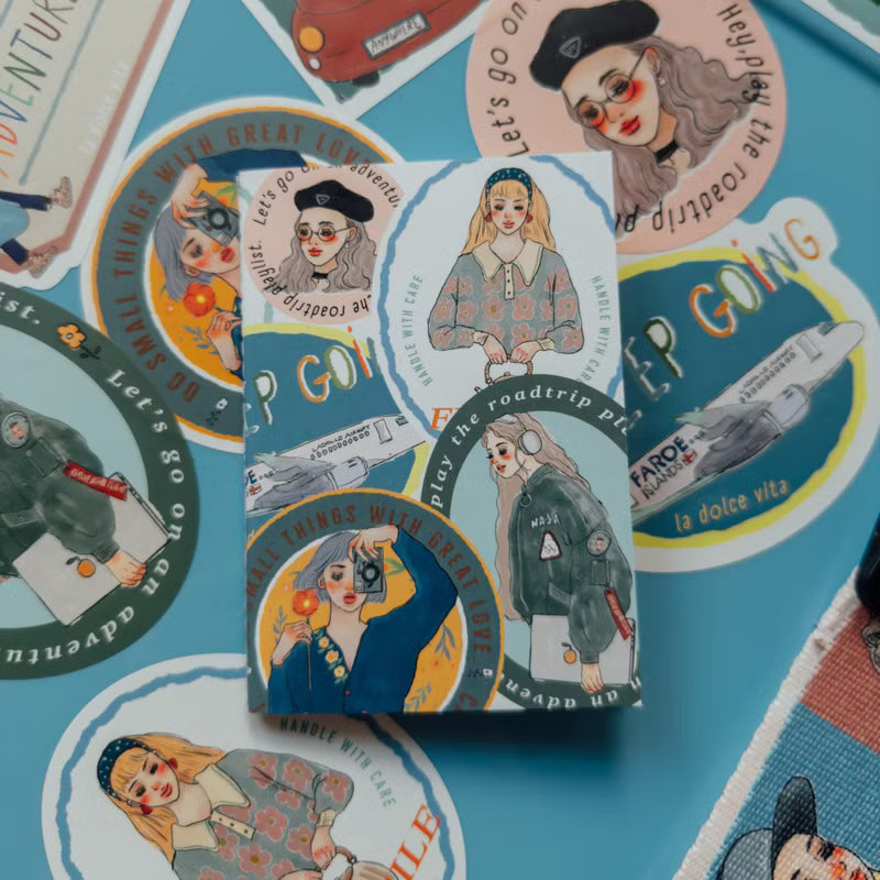 La Dolce Vita - Travel Agency Passport Size Notebook
The distance is a place we haven’t started yet.
As long as you set off, no place is truly far away.
48 pages in total.
Paper: Bird of Paradise
Binding: thread binding
Size: 88*125mm
Because the binding is thread binding, there may be threads exposed at the beginning and end.
This is a normal phenomenon and does not affect use.