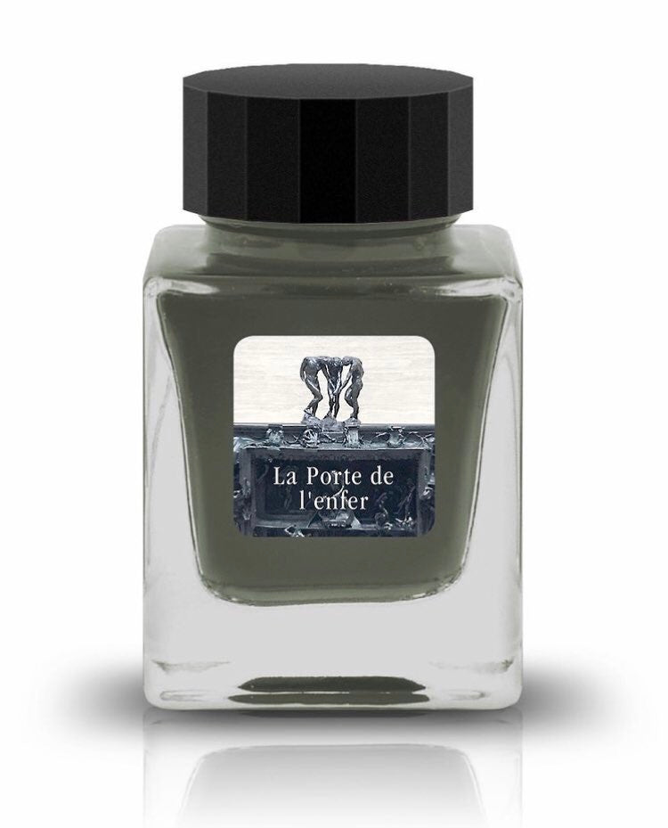 La Porte de l'Enfer Ink
The Respect Collection pays homage to artistic masterpieces with inks that display the vibrant colors found in these artworks. These inks are also a part of the Crystal Line which has been produced specifically for glass pens.
RGB: 153, 165, 145
Green
30ml
Glass Pen Only