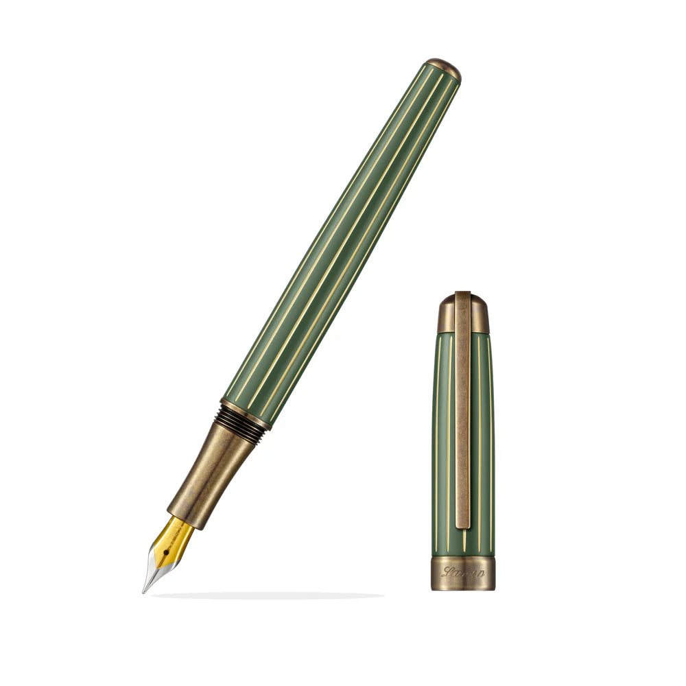 Classic torpedo design
The Antique'II has a clean and vintage look. It is perfect for every writing occasion with its minimal geometric style.
A well-designed, reliable pen
Sleek, spring-loaded pocket clip for secure carrying.
Antique'II is the retro of the signing pen used by Pope Benedict XVI in 200, Isreal.
