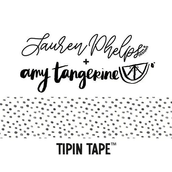 Do you love adding interactive elements to your scrapbook layouts like photos, journaling cards, patterned paper, ephemera, and keepsakes, but want a clean, professional way to attach them without bulky adhesives or visible hinges?
Tip In Tape™ was designed for exactly that.
Tip In Tape™ is a clear matte PET tape created for adding interactive elements to scrapbook pages and paper crafting projects with precision and ease. It allows you to create flip-ups, tip-ins, layered details, and movable elements wh