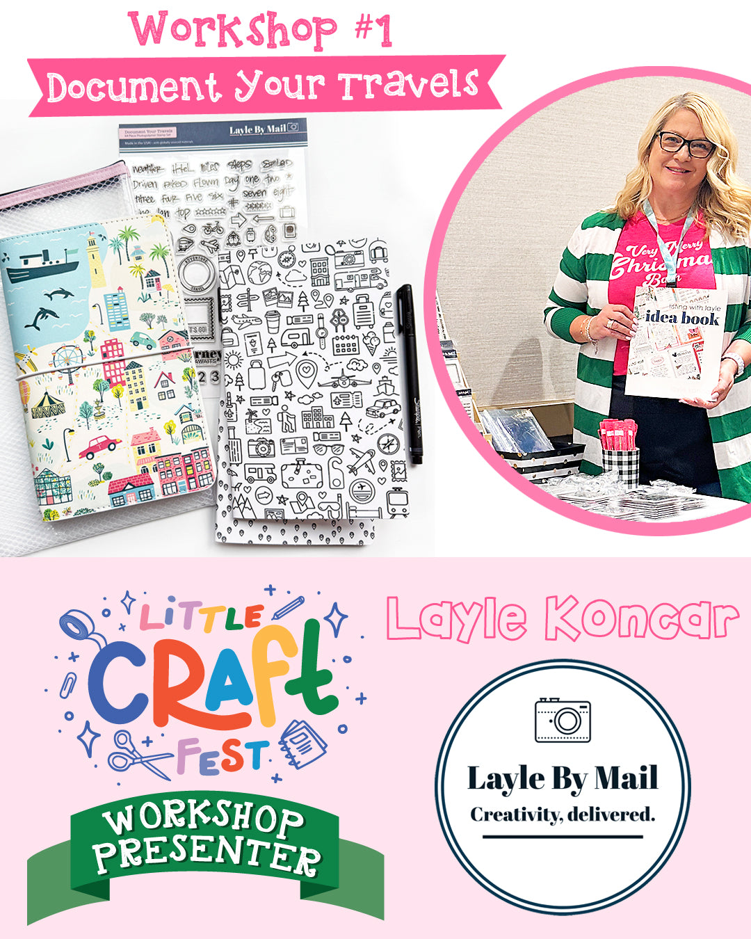 SOLD OUT! Document Your Travels with Layle Koncar