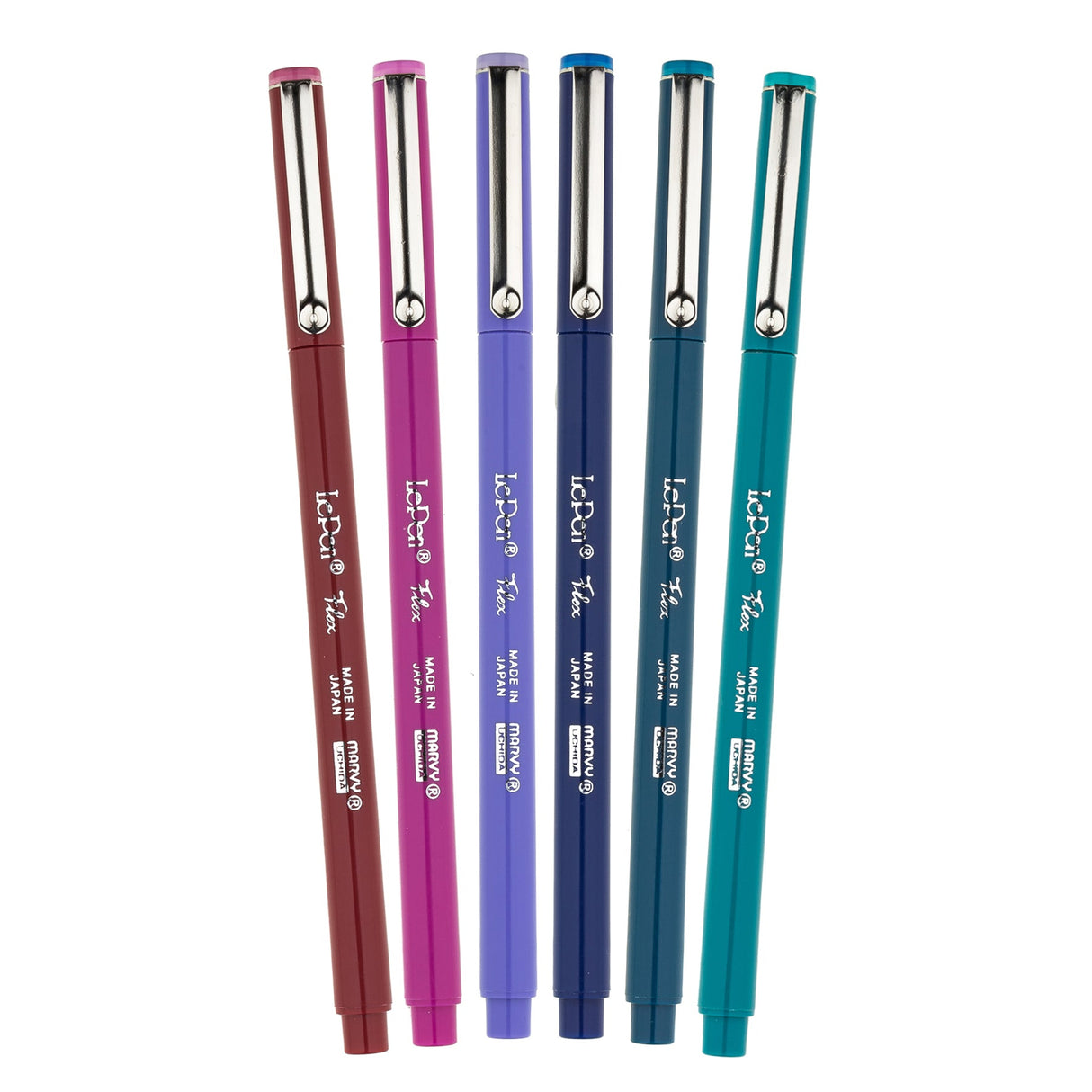 Le Pen Flex Jewel Set 6/Pkg Uchida