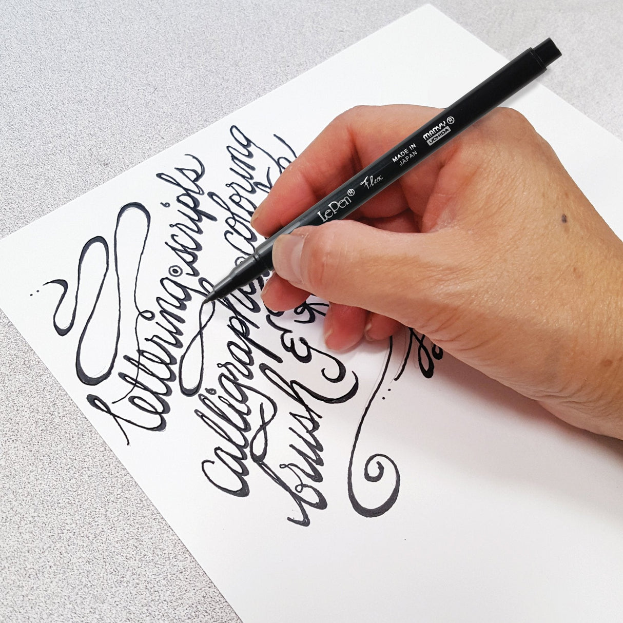 Le Pen Flex Jewel Set 6/Pkg Uchida