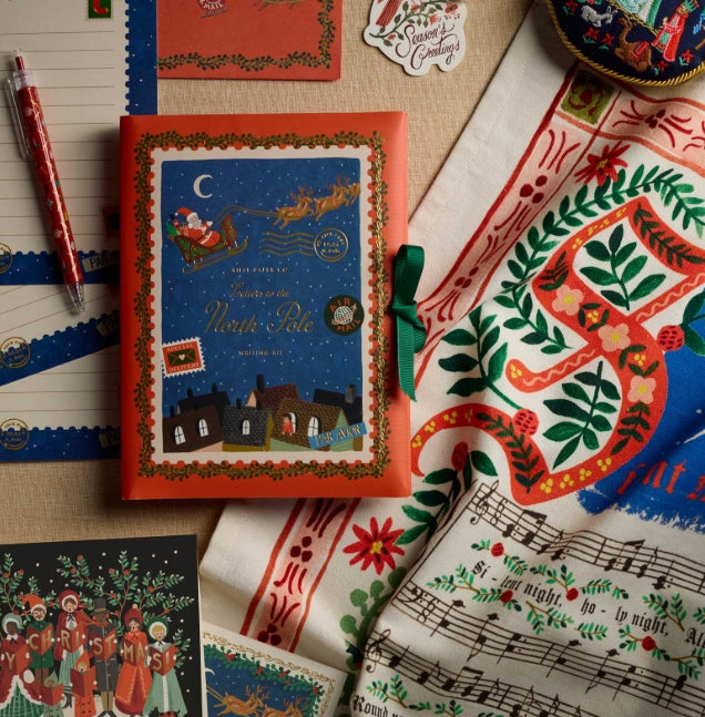 Rifle Paper Co. - Letters To Santa Folio Stationery Set