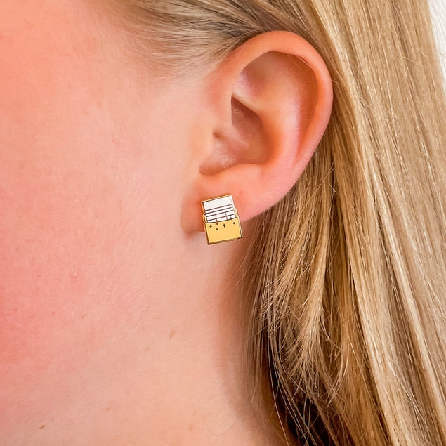 Library Enthusiast Earrings