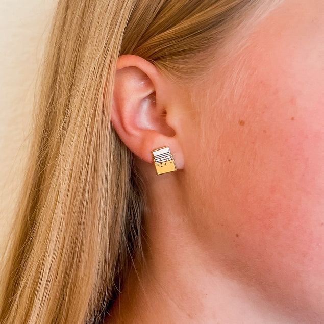Library Enthusiast Earrings