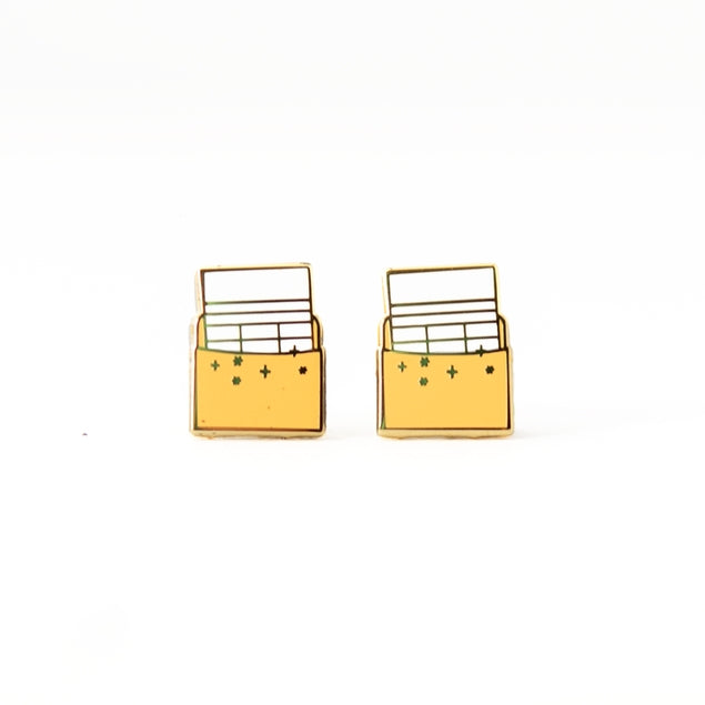 Library Enthusiast Earrings