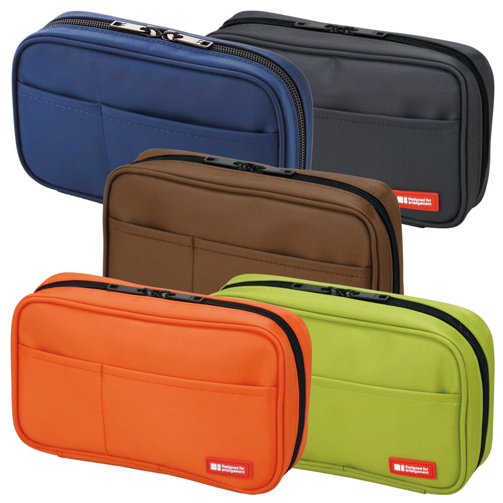 Lihit Lab Book Style Pen Case - Standard - Black